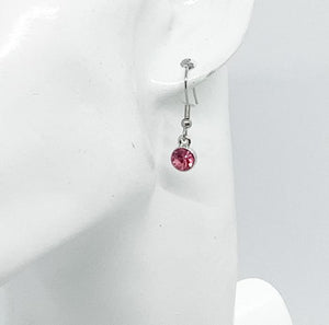 Kid's Rhinestone Dangle Earrings - E19-623