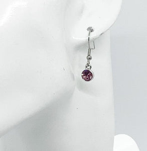 Rhinestone Dangle Earrings - E19-624