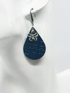 Genuine Leather Earrings - E19-634