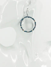 Load image into Gallery viewer, Glass Bead Hoop Earrings - E19-669