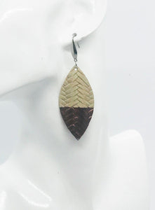 Genuine Leather Earrings - E19-741