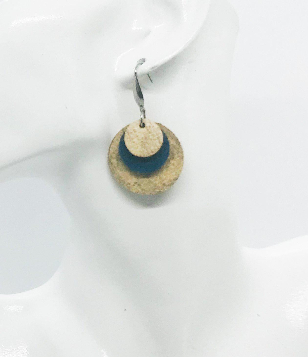 Genuine Leather Earrings - E19-791