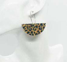Load image into Gallery viewer, Genuine Leather Hoop Earrings - E19-811