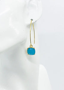 Rhinestsone Dangle Earrings - E19-819
