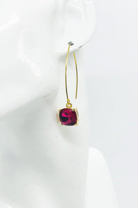 Rhinestone Dangle Earrings - E19-823
