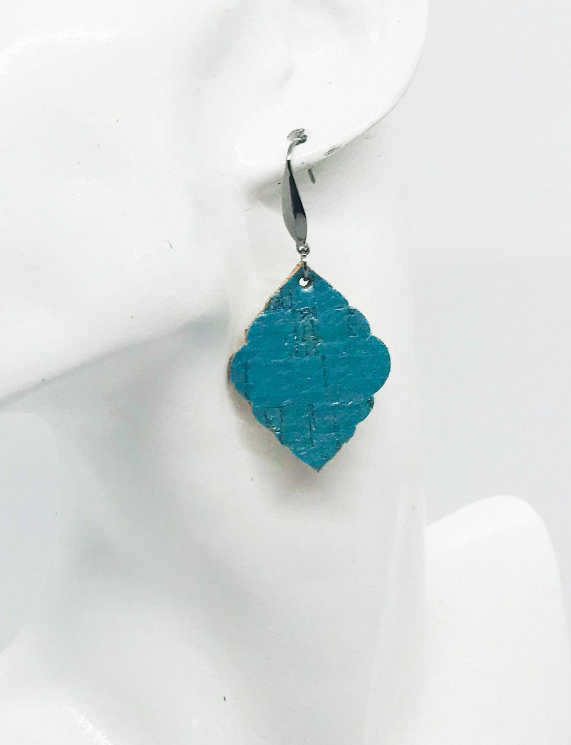 Genuine Leather Earrings - E19-830