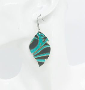 Genuine Leather Earrings - E19-947
