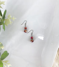 Load image into Gallery viewer, Glass Bead Earrings - E219