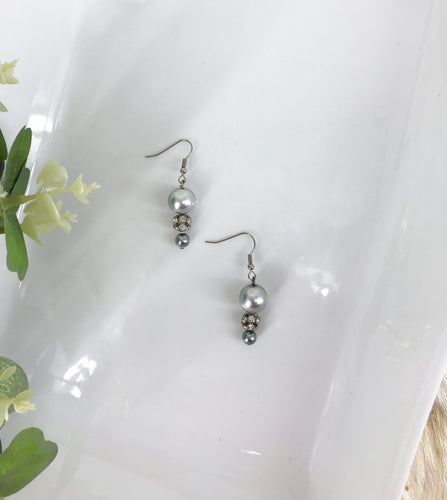 Glass Bead Earrings - E264
