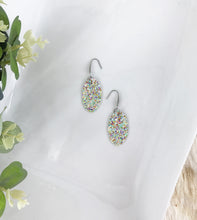 Load image into Gallery viewer, Small Chunky Glitter Earrings - E510