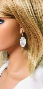 Small Chunky Glitter Earrings - E510