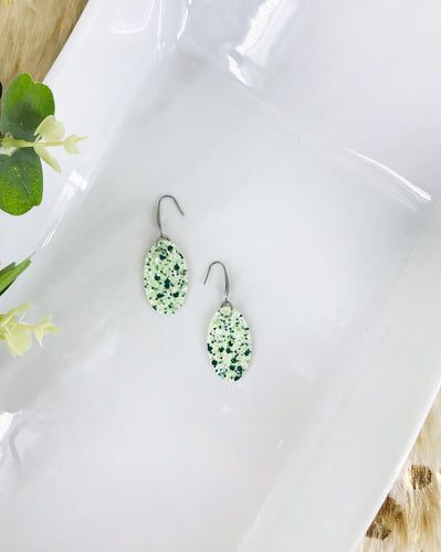 Small Chunky Glitter Earrings - E511