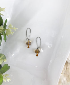 Glass Bead Earrings - E808