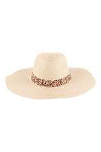 Load image into Gallery viewer, Ivory Floppy Brim Summer Hat - H137