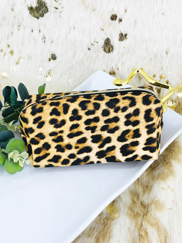 Small Size Leopard Cosmetic Bag - HB123