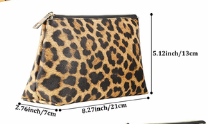 Large Size Leopard Cosmetic Bag- HB124