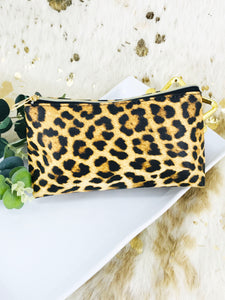 Large Size Leopard Cosmetic Bag- HB124