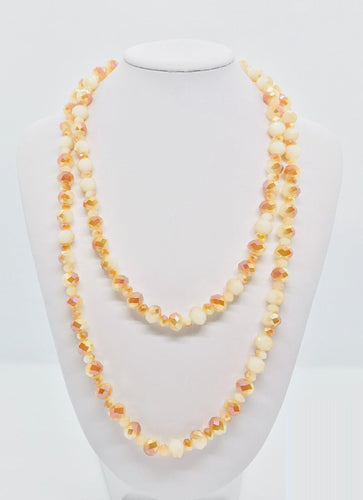 Glass Bead Necklace - N103