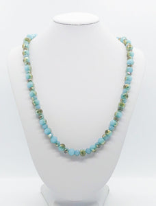 Glass Bead Necklace - N195