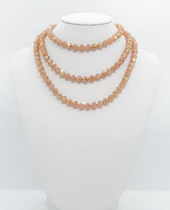 Glass Bead Necklace - N204