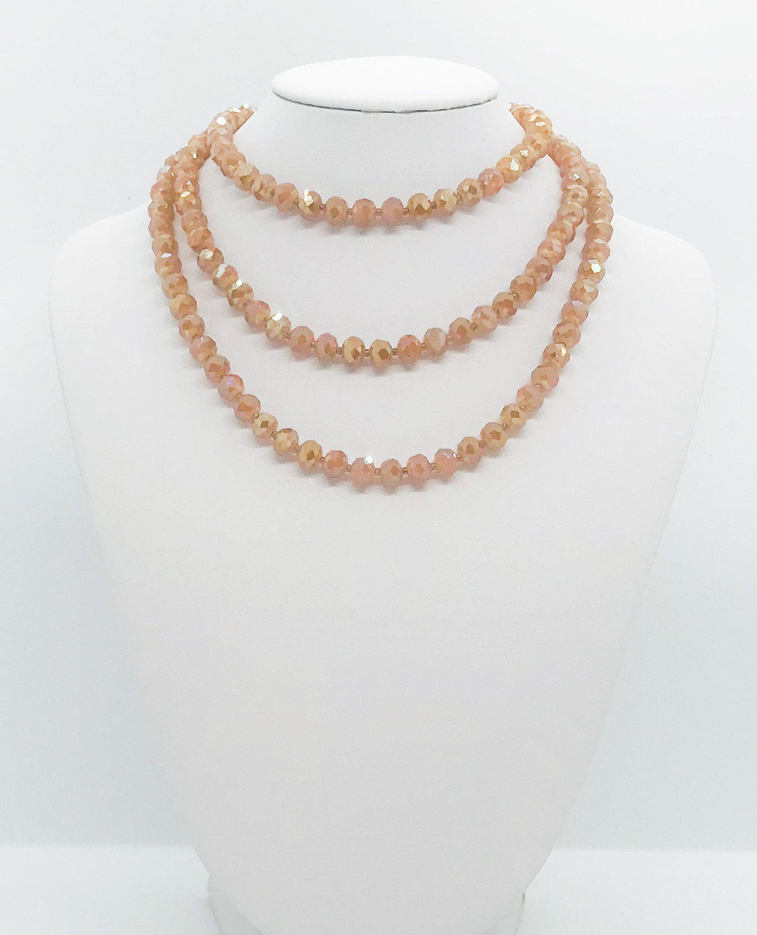 Glass Bead Necklace - N204