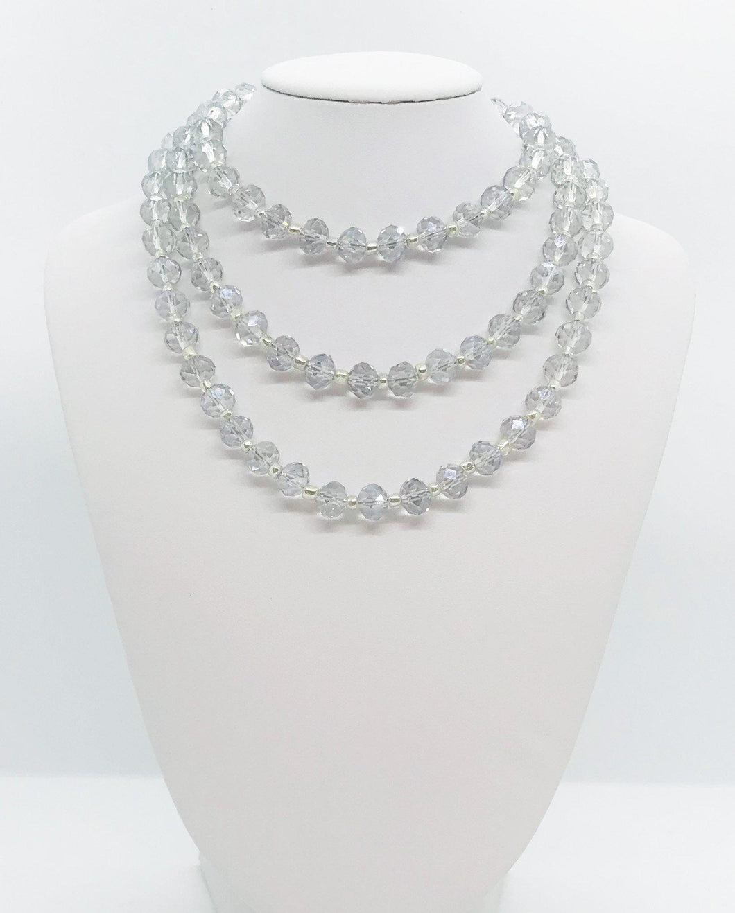 Glass Bead Necklace - N207
