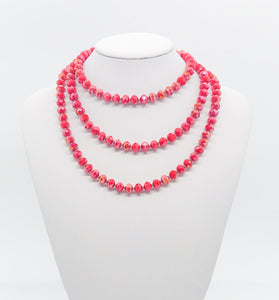 Glass Bead Necklace - N210