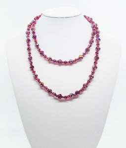 31" Glass Bead Necklace - N220