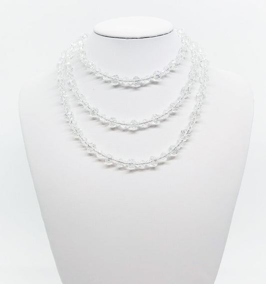 40" Glass Bead Necklace - N221
