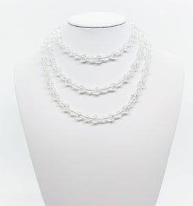 40" Glass Bead Necklace - N221
