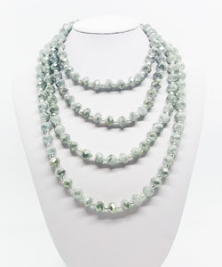 66" Glass Bead Necklace - N228