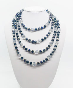 66" Glass Bead Necklace - N229