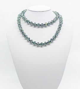 26" Glass Bead Necklace - N234