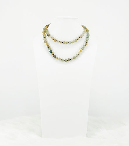 Amazonite Gemstone Necklace - N351