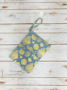 Blue Sea Life Pouch - P104